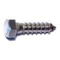 Midwest Fastener Lag Screw, 3/8 in, 1-1/2 in, Stainless Steel, Hex Hex Drive, 50 PK 50641